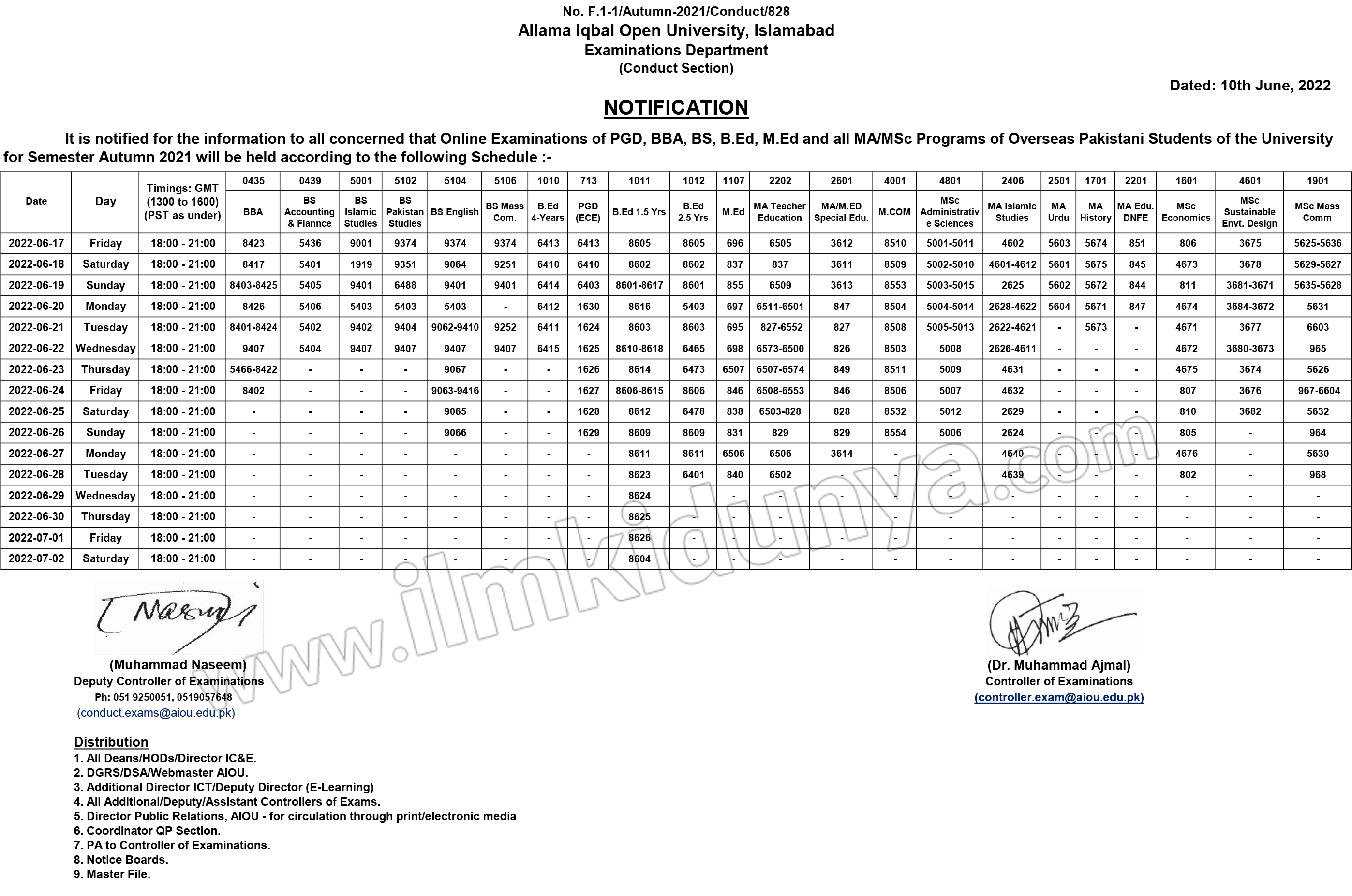 allama iqbal open university ba assignment last date