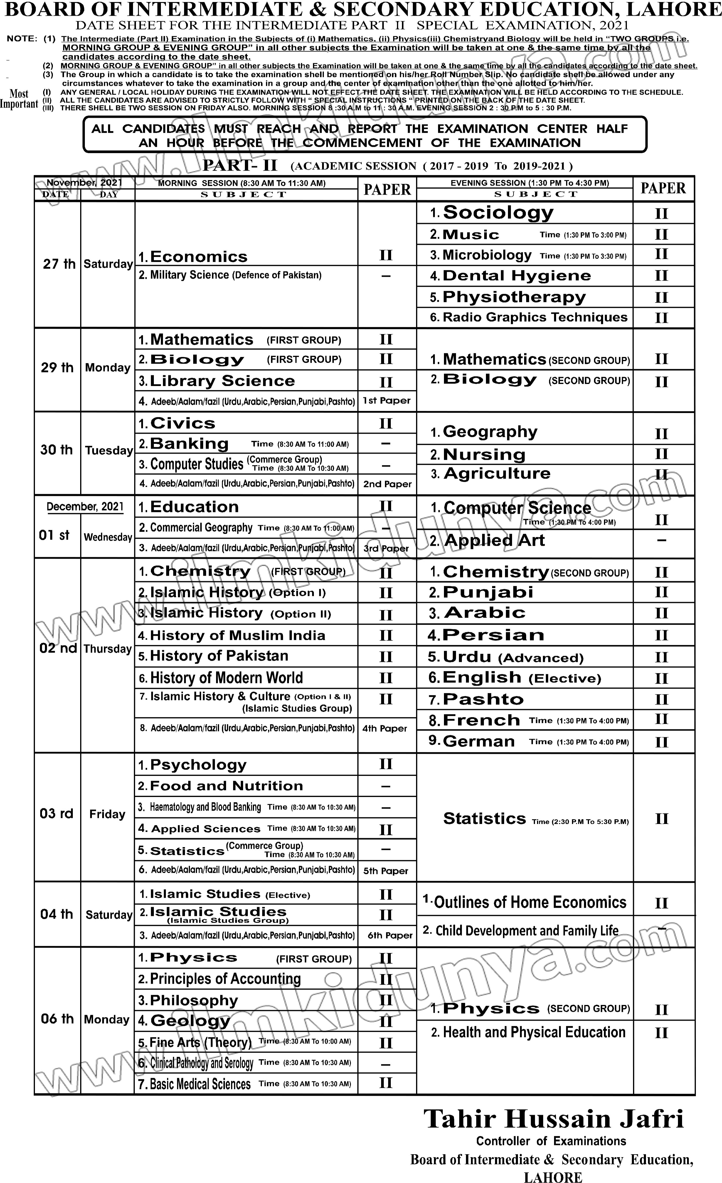 Class 12 Cbse 2023 Date Sheet Image To U